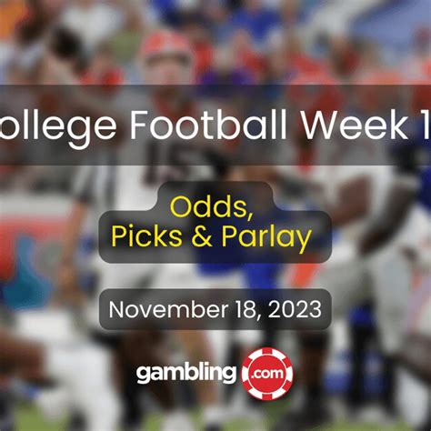 ncaaf parlay picks|NCAAF Parlay & Picks .